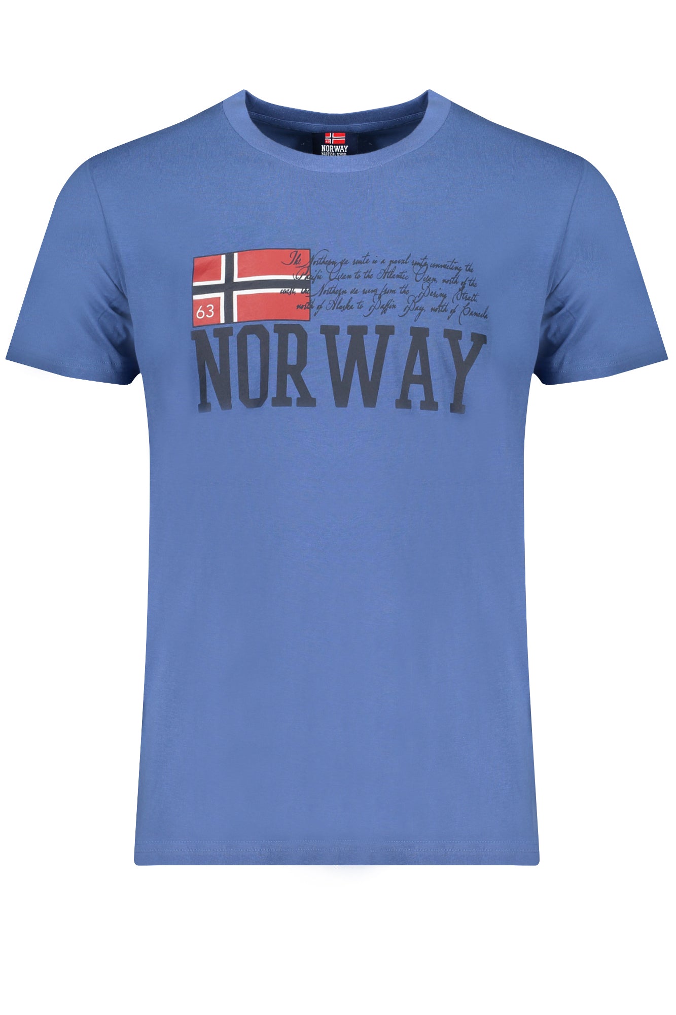 NORWAY 1963 T-SHIRT MANICHE CORTE UOMO BLU