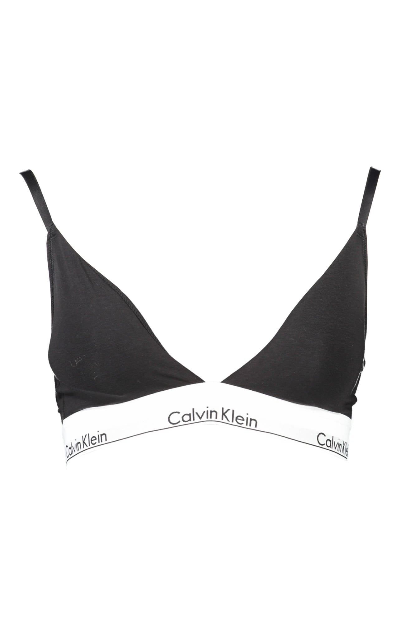 Calvin Klein Reggiseno A Triangolo - Modern Cotton Black Donna