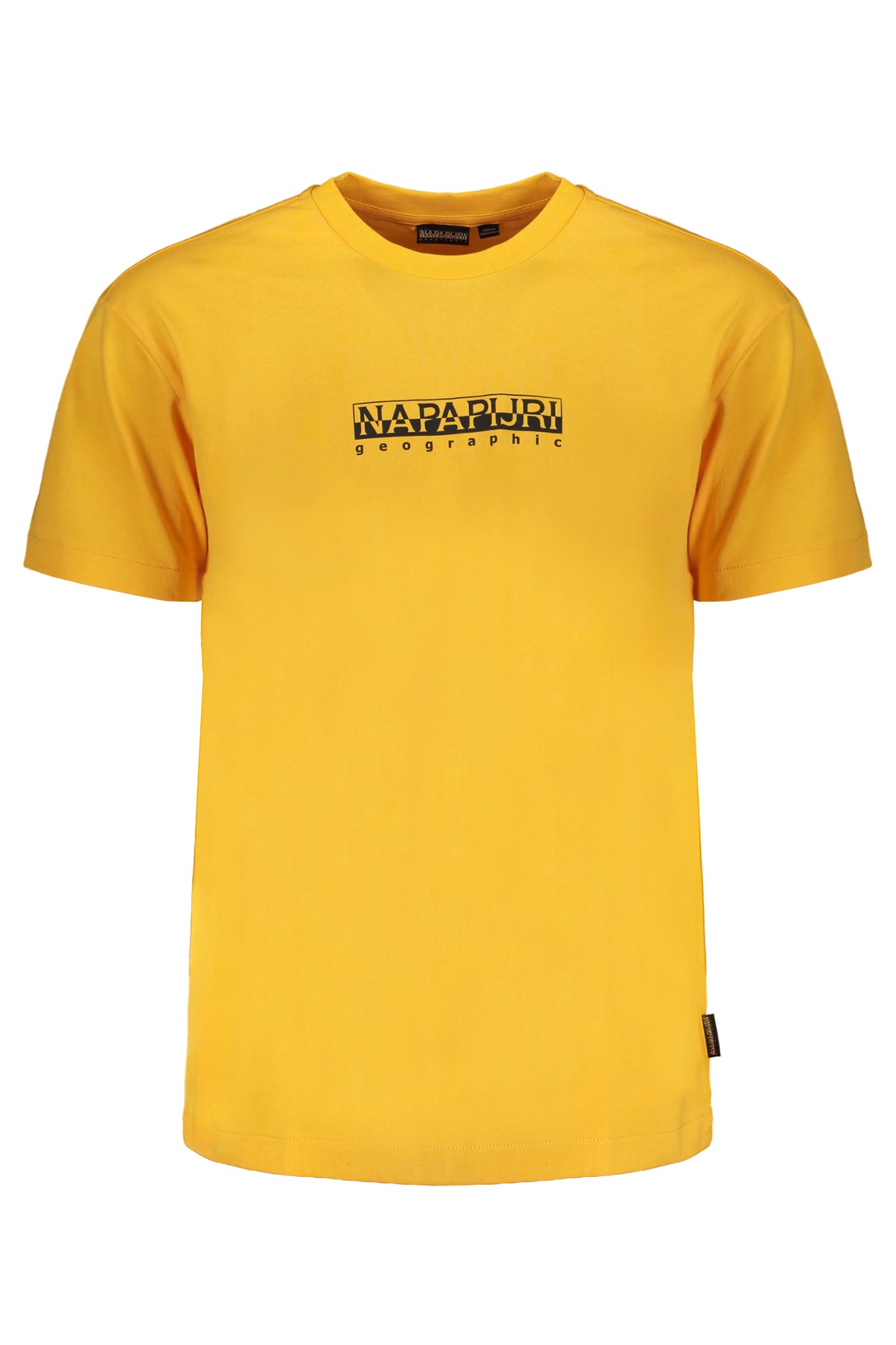 NAPAPIJRI T-SHIRT MANICHE CORTE UOMO ARANCIO