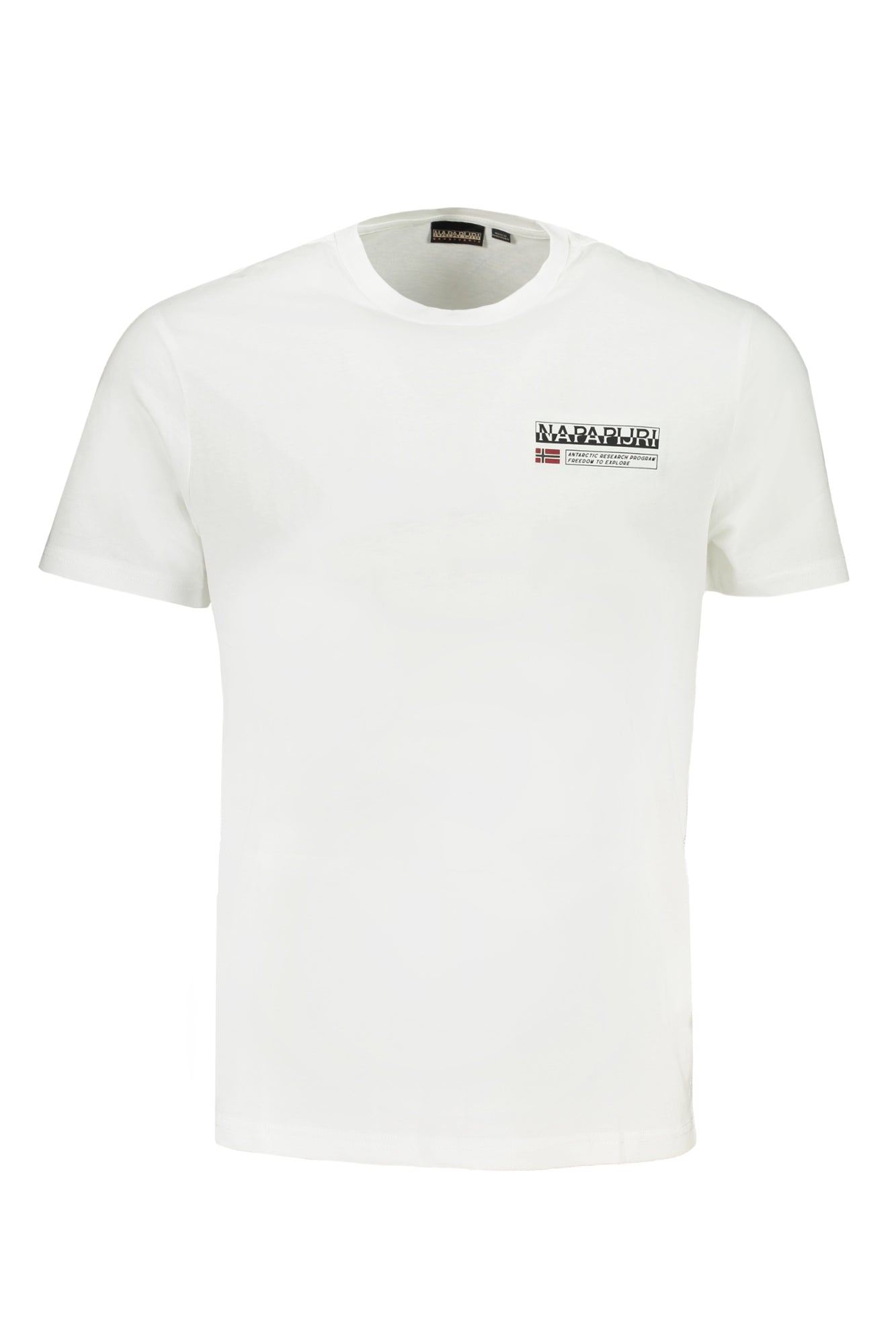 NAPAPIJRI T-SHIRT MANICHE CORTE UOMO BIANCO