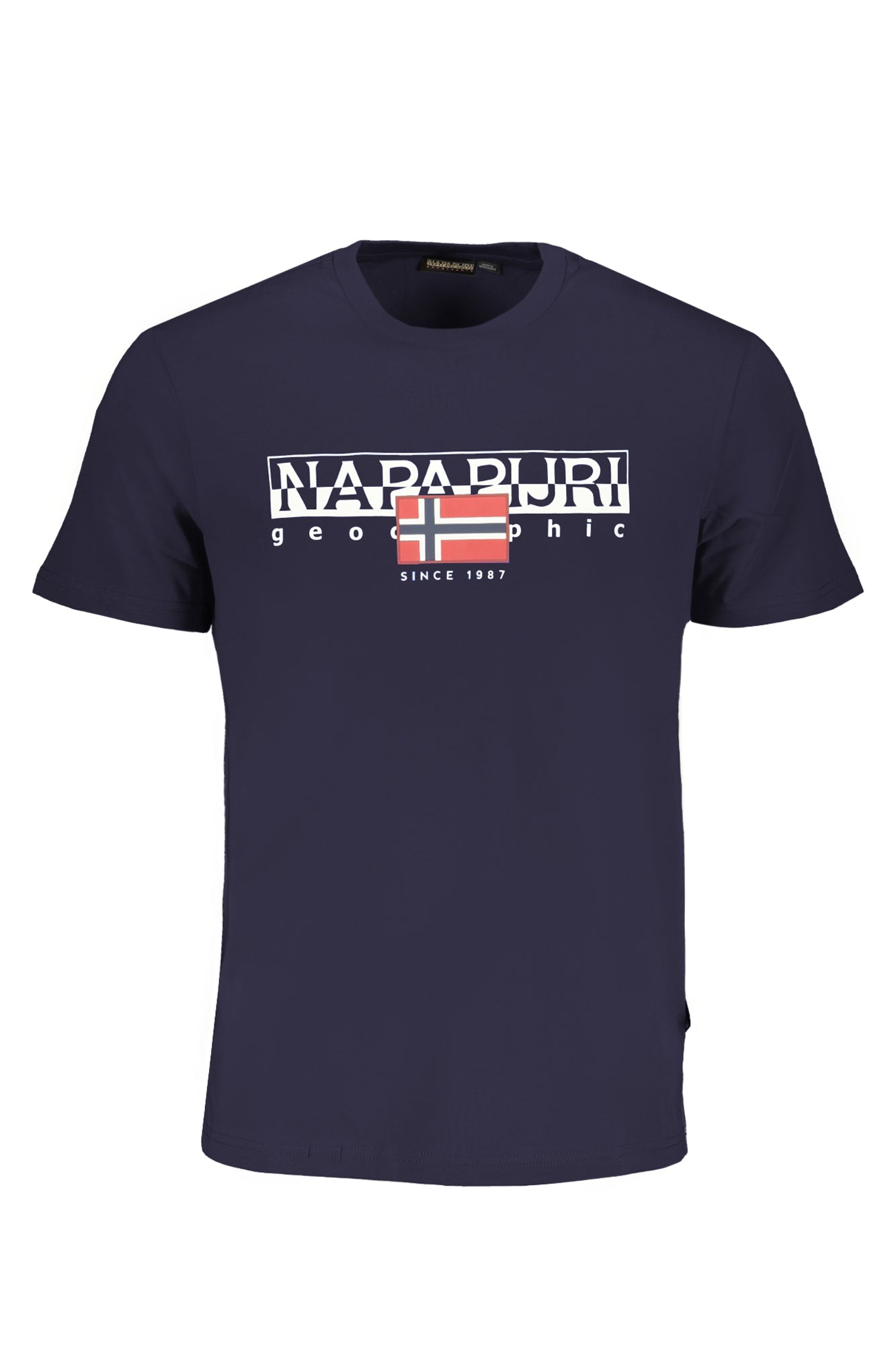 NAPAPIJRI T-SHIRT MANICHE CORTE UOMO BLU