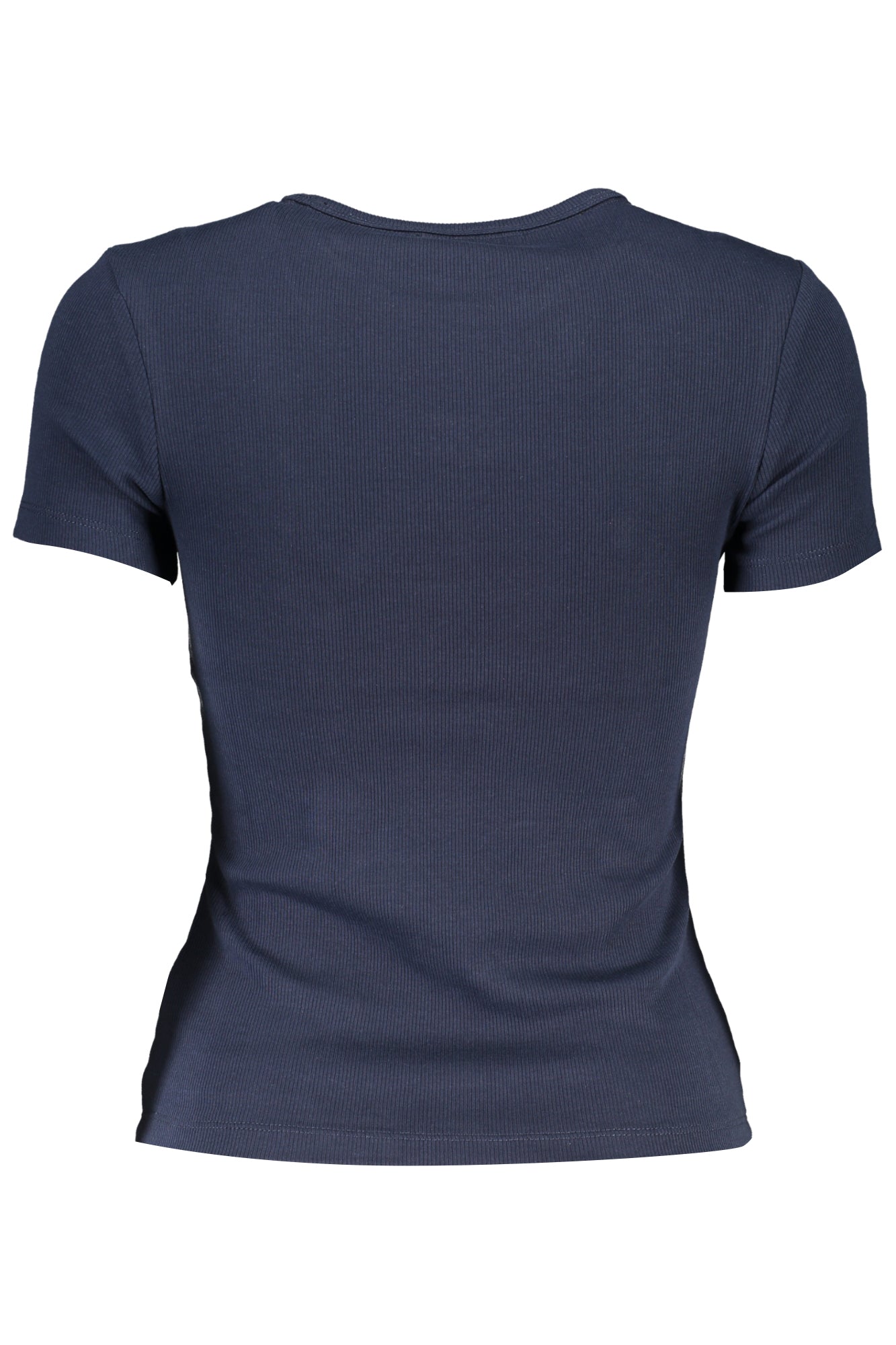 TOMMY HILFIGER T-SHIRT MANICHE CORTE DONNA AZZURRO