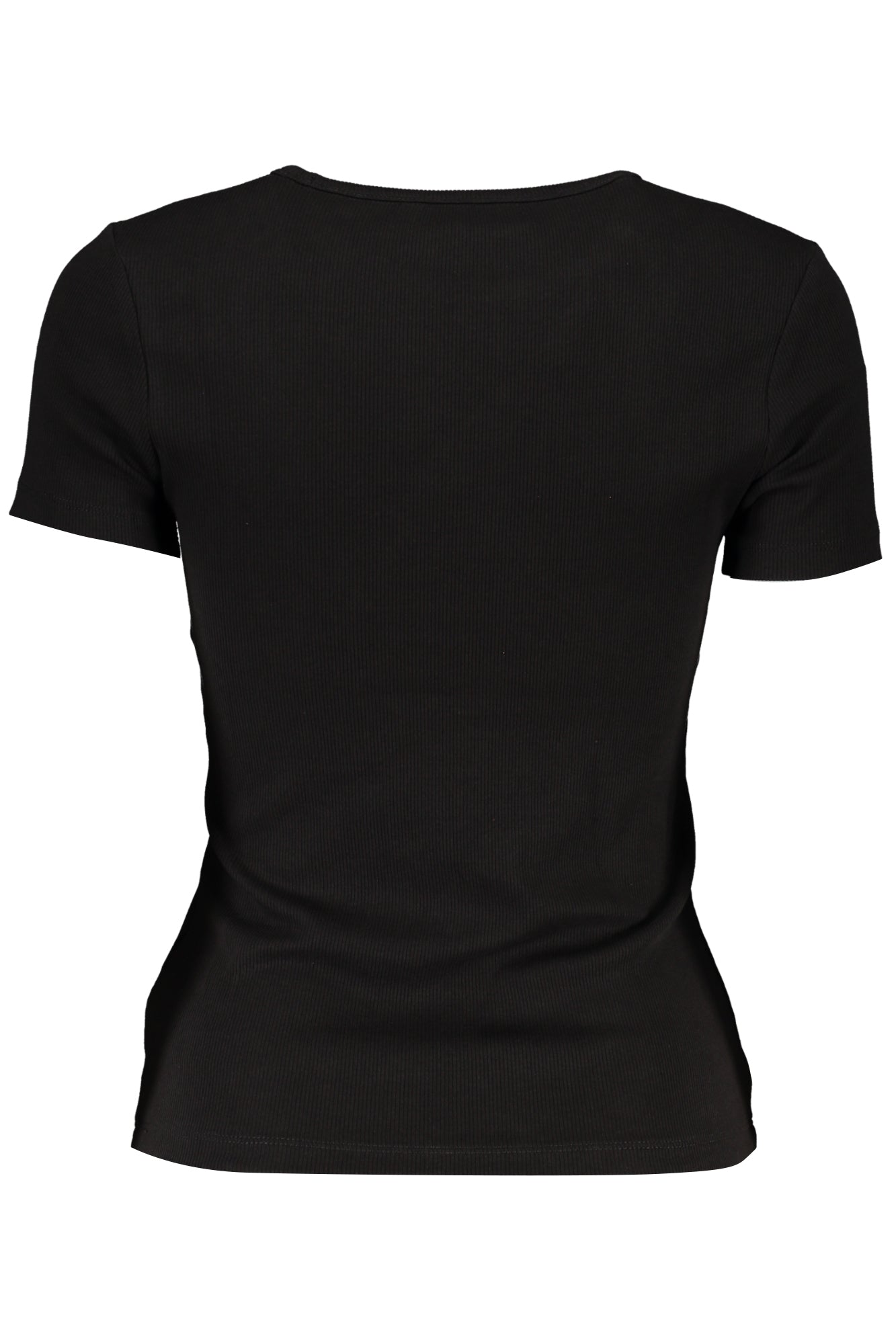 TOMMY HILFIGER T-SHIRT MANICHE CORTE DONNA NERO