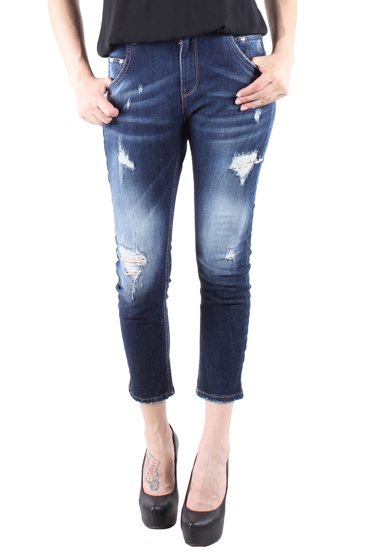 Sexy Woman Jeans Donna