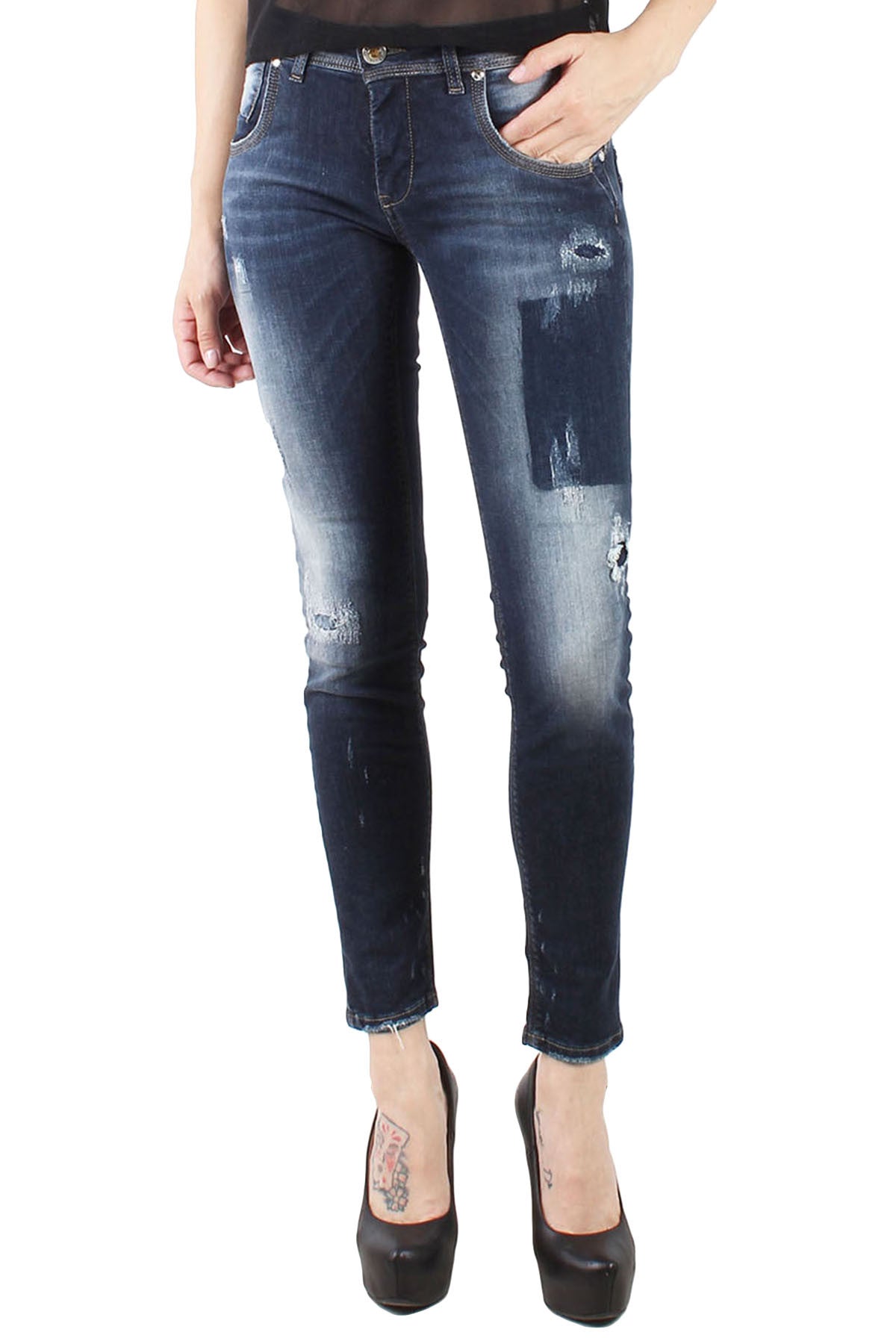 Sexy Woman Jeans Donna