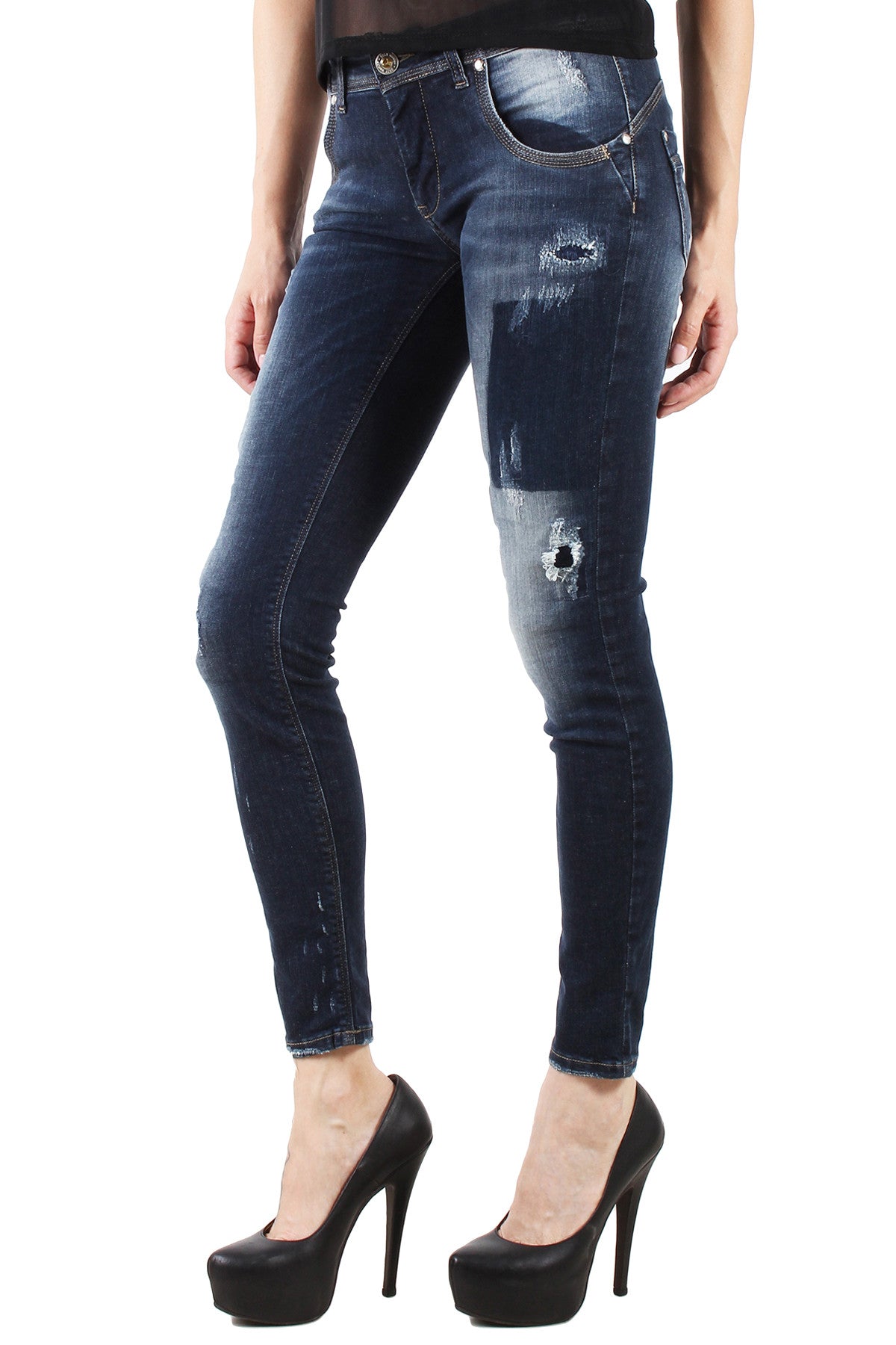 Sexy Woman Jeans Donna